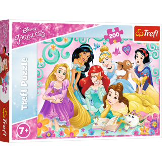 KÄRNAN, PUSSEL, TREFL - 200 BIT DISNEY PRINCESS