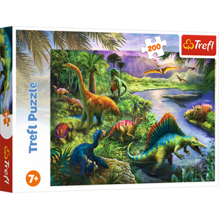 KÄRNAN, PUSSEL, TREFL - 200 BIT PREDATORY DINOSAURS