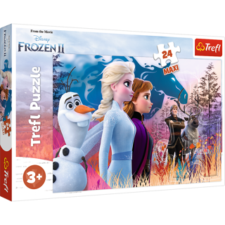 KÄRNAN, PUSSEL, TREFL - 24 BIT MAXI FROZEN 2