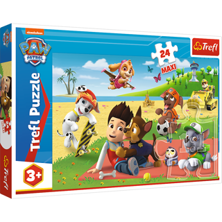 KÄRNAN, PUSSEL, TREFL - 24 BIT MAXI PAW PATROL