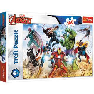 KÄRNAN, PUSSEL, TREFL - 160 BIT THE AVENGERS