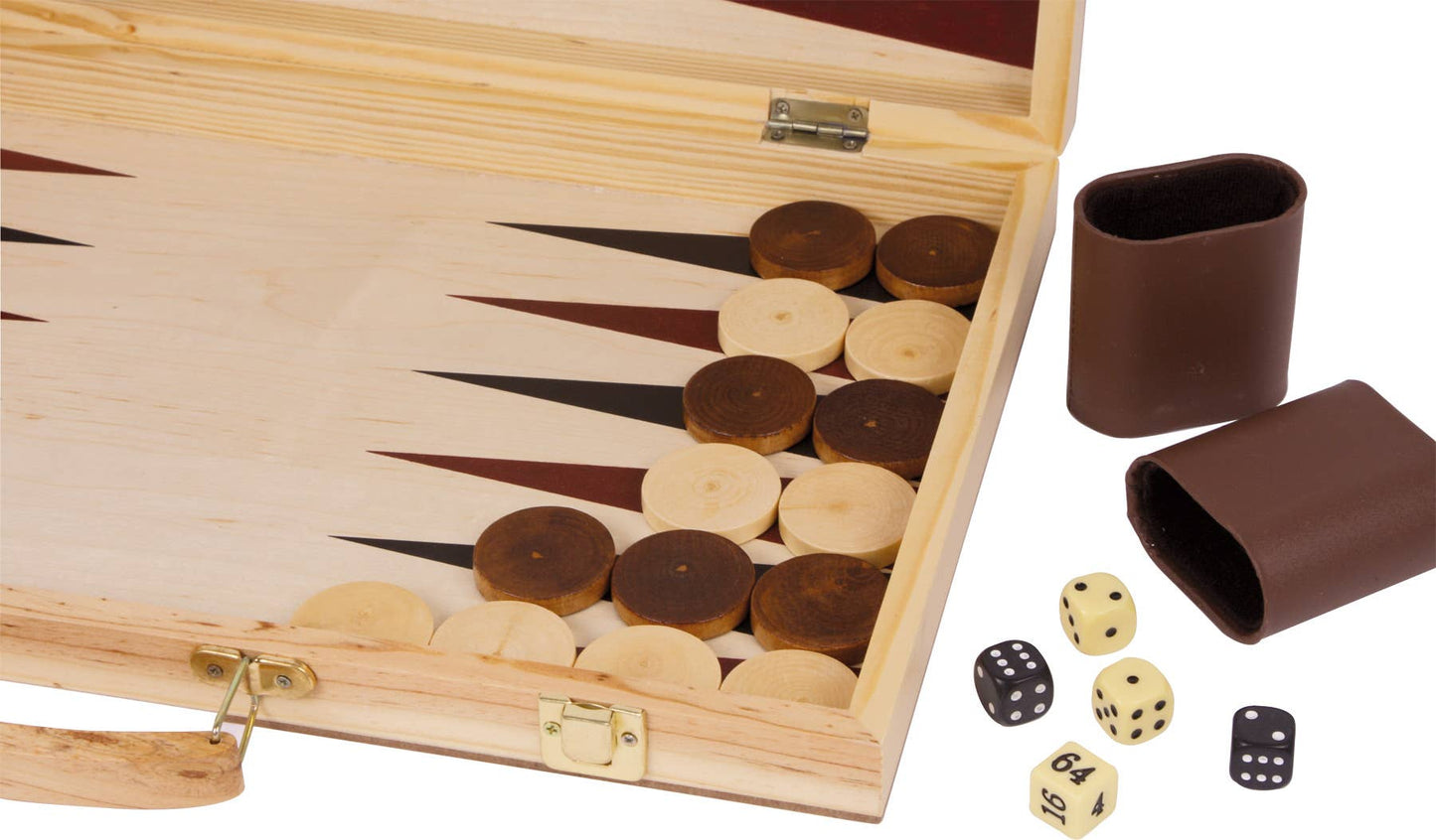 small foot Schack Och Backgammon Case | Brädspel | Trä