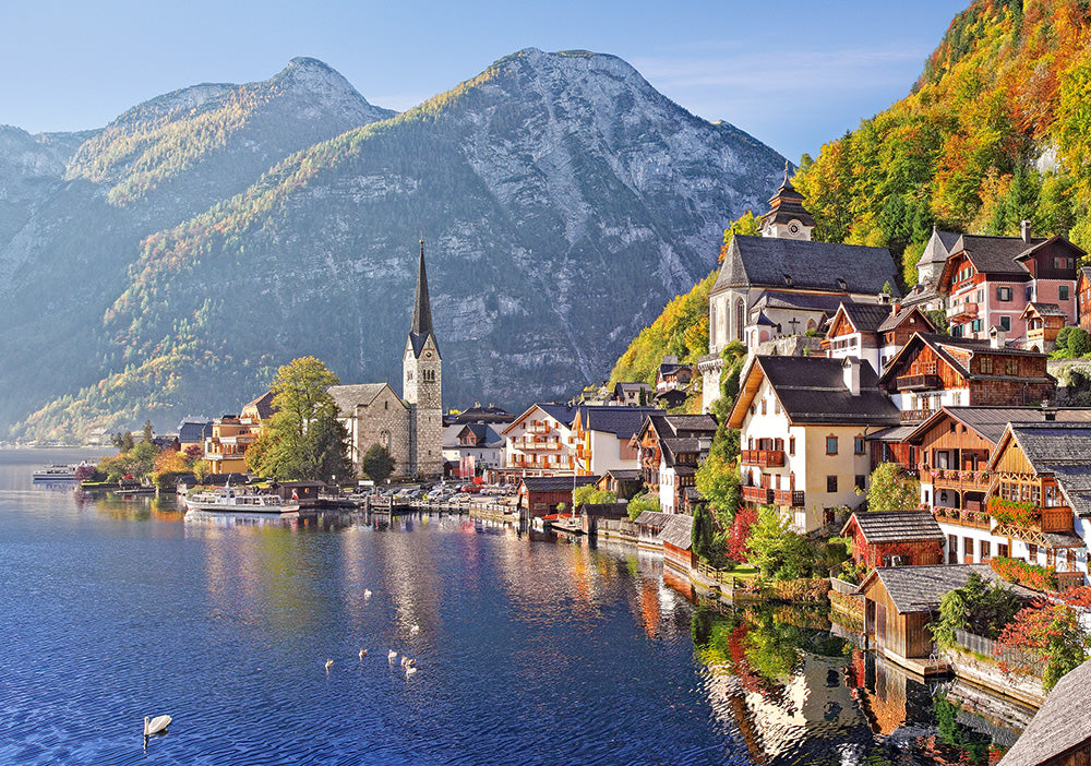 KIDEK pussel - Hallstatt, Austria, 500-bitar