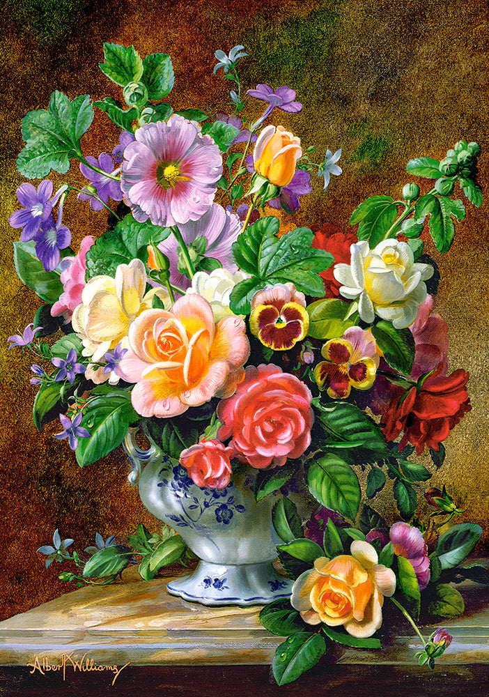 Flowers in a Vase, 500-bitarspussel