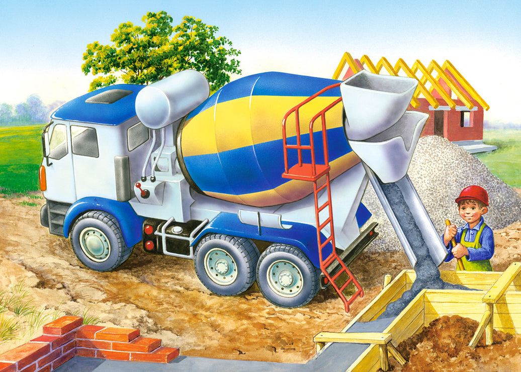 KIDEK pussel - Building Site, 60-bitar