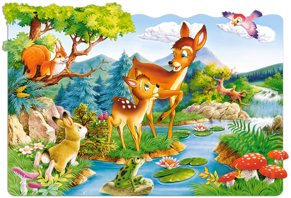 KIDEK pussel - Little Deers, 20-bitar