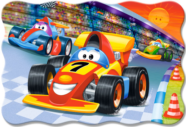 KIDEK pussel - Racing Action, 20-bitar