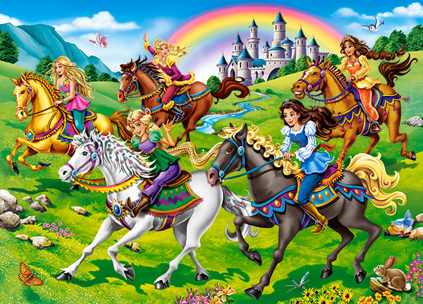 KIDEK pussel - Princess Horse Ride, 260-bitar