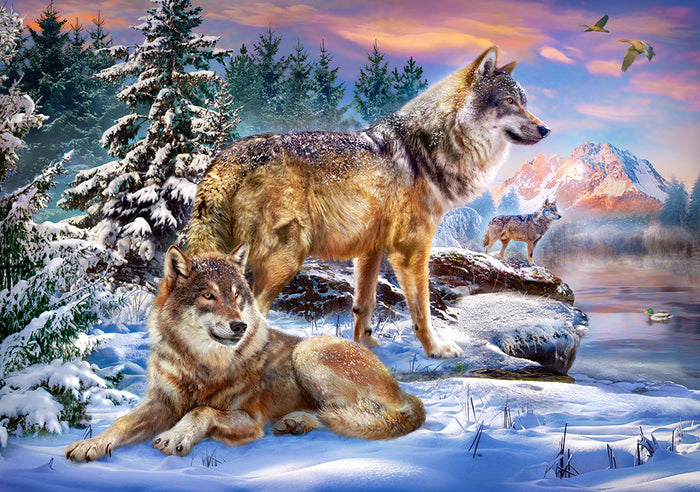 KIDEK pussel - Wolfish Wonderland, 500-bitar