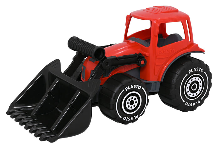 Tactic Plasto traktor med frontlastare