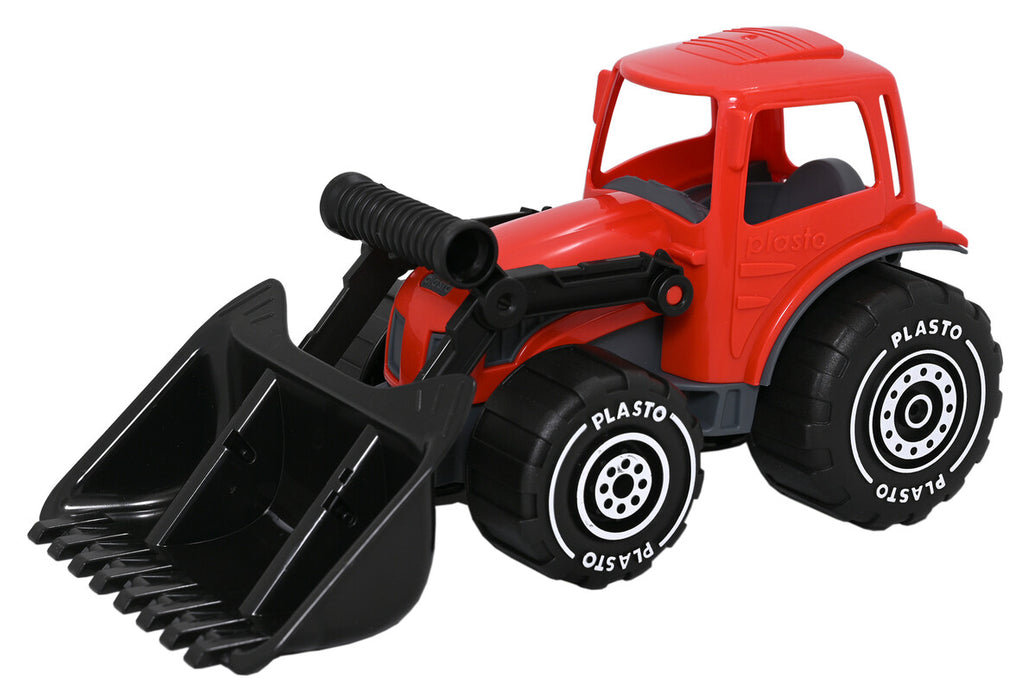 Tactic Plasto traktor med frontlastare