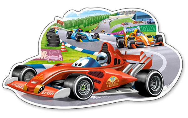 KIDEK pussel - Racing Bolide, 12-bitar