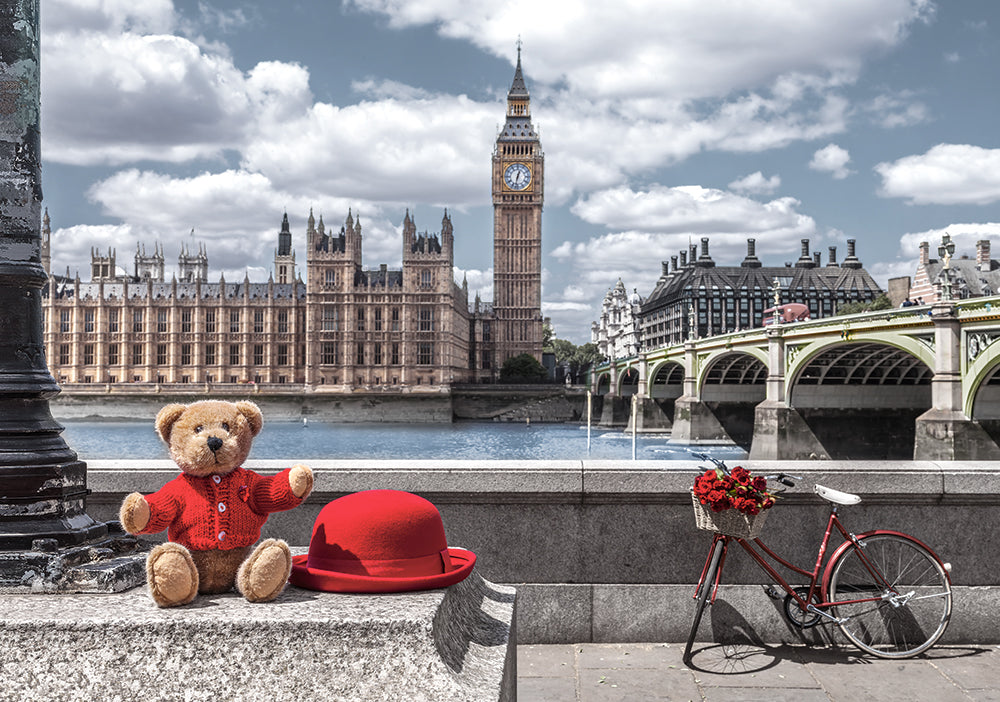 KIDEK pussel - Little Journey to London, 500-bitar