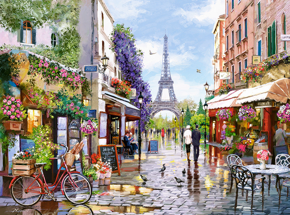 KIDEK pussel - Flowering Paris, 3000-bitar