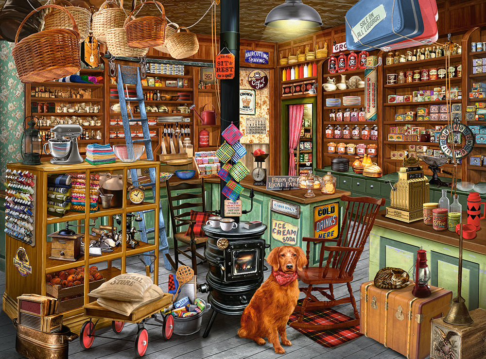 KIDEK pussel - General Merchandise, 2000-bitar