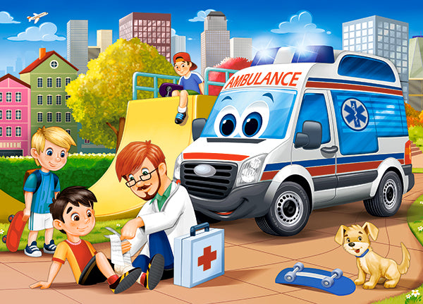 KIDEK pussel - First Aid, 60-bitar