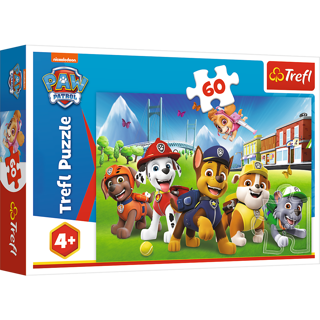 KÄRNAN, PUSSEL, TREFL - 60 BIT PAW PATROL