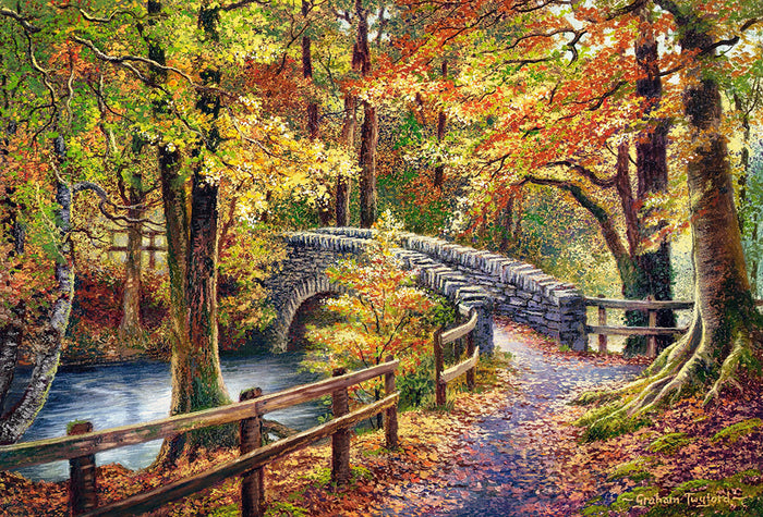 KIDEK pussel - Brathay Bridge, 1000-bitar
