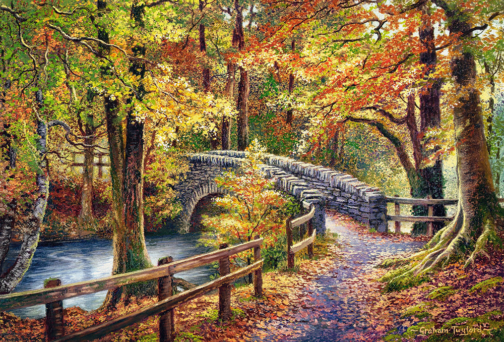 KIDEK pussel - Brathay Bridge, 1000-bitar