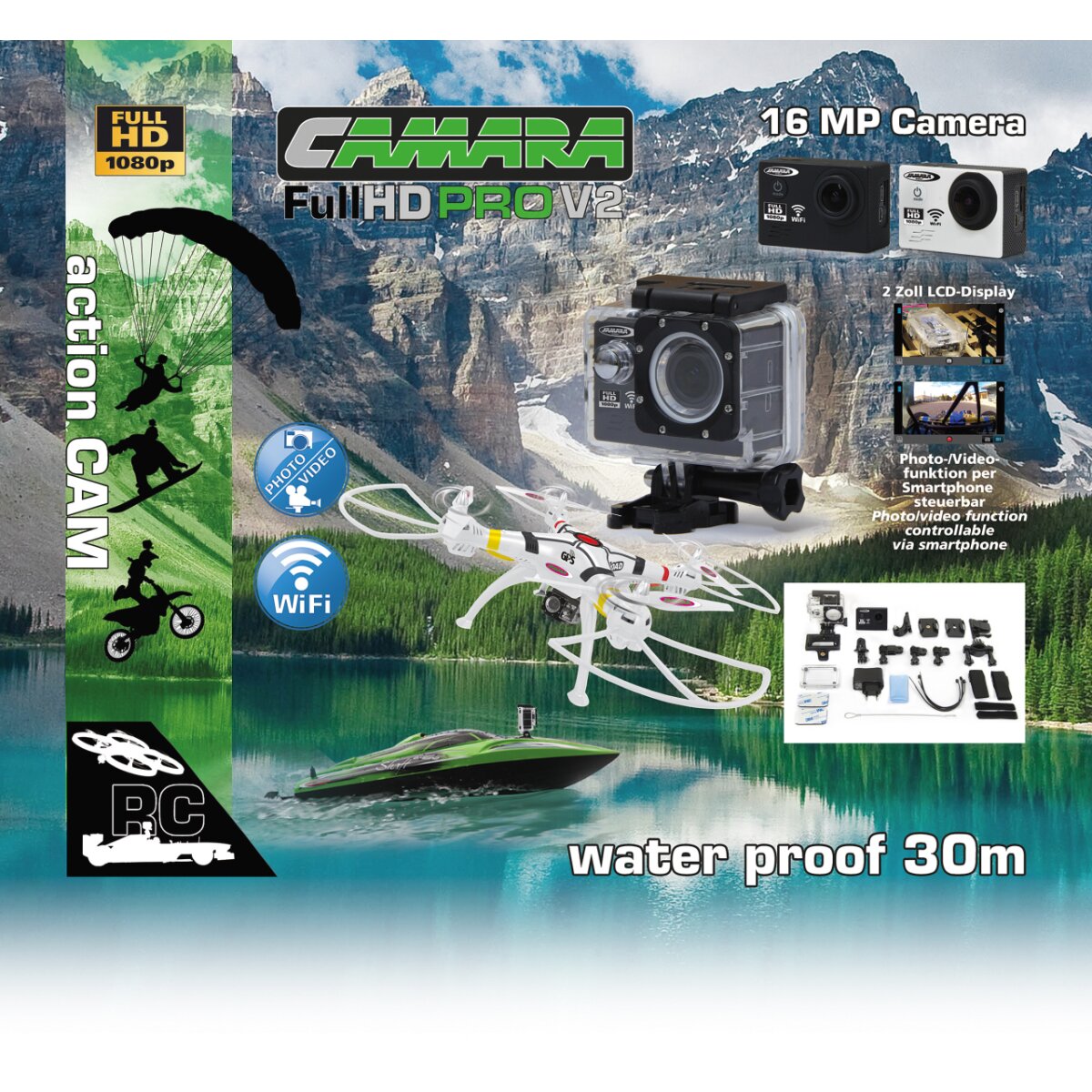 CAMARA Camara Full HD Pro WiFi V2