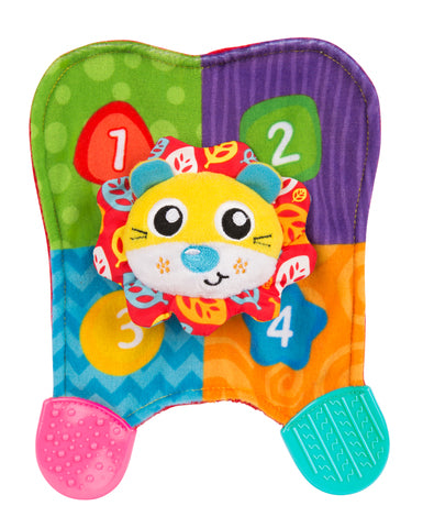 Playgro - Playgro Essential Lion Cuddle Blankie