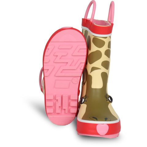 Gummistövel Giraffe