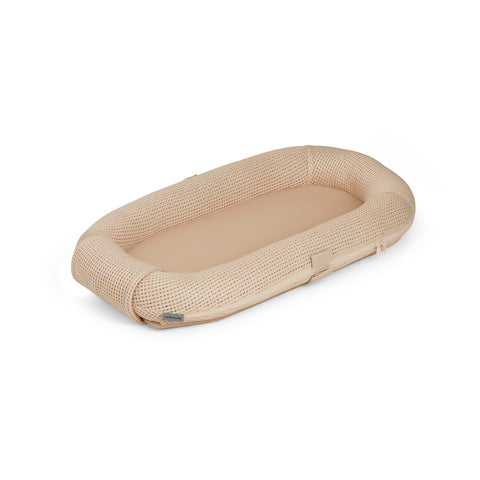Carlo Baby Nest Beige Waffled with Play Arch and 3 Toys