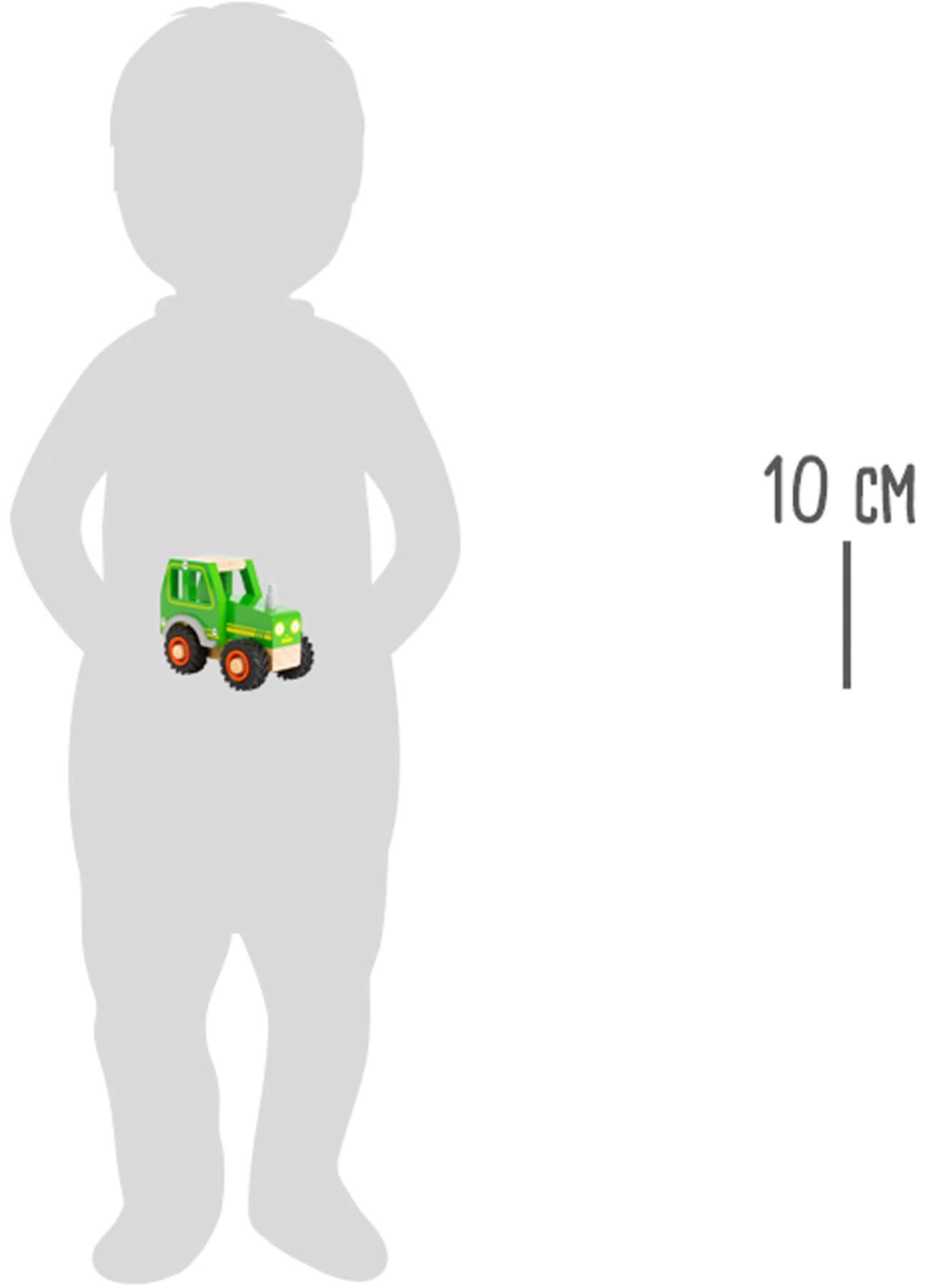 small foot Traktor | Parkeringsgarage och fordon | 100% Fsc