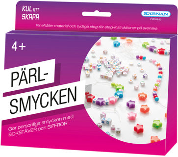Kärnan - KUL ATT SKAPA PÄRLSMYCKEN M BOKSTÄVER OCH SIFFROR