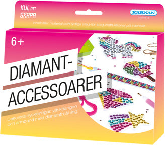 KÄRNAN - KUL ATT SKAPA DIAMANTMÅLNING-ACCESSOARER