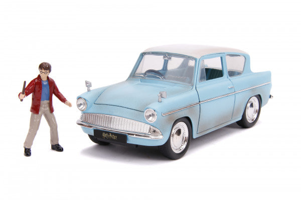 Harry Potter med 1959 Ford Anglia 1:24