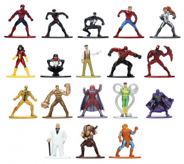 Simba Toys - Marvel Spider-Man Multipack Nanofigurer, Wave 8