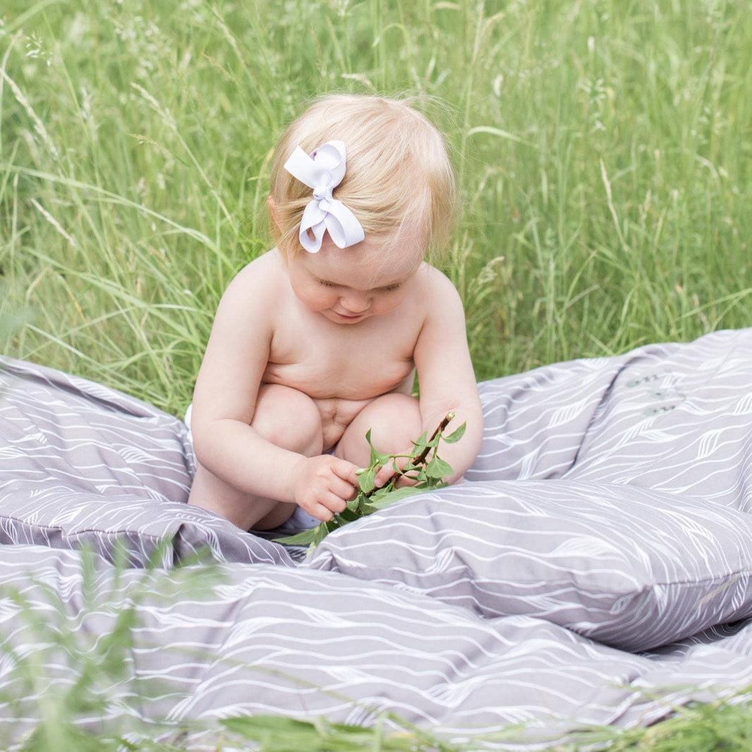 Summerville organic Juniorsängkläder Grå Twist