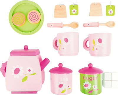 small foot Blomma teservice