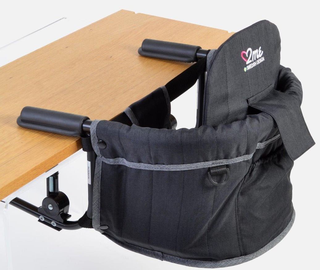 2ME Matstol Stol på bord svart