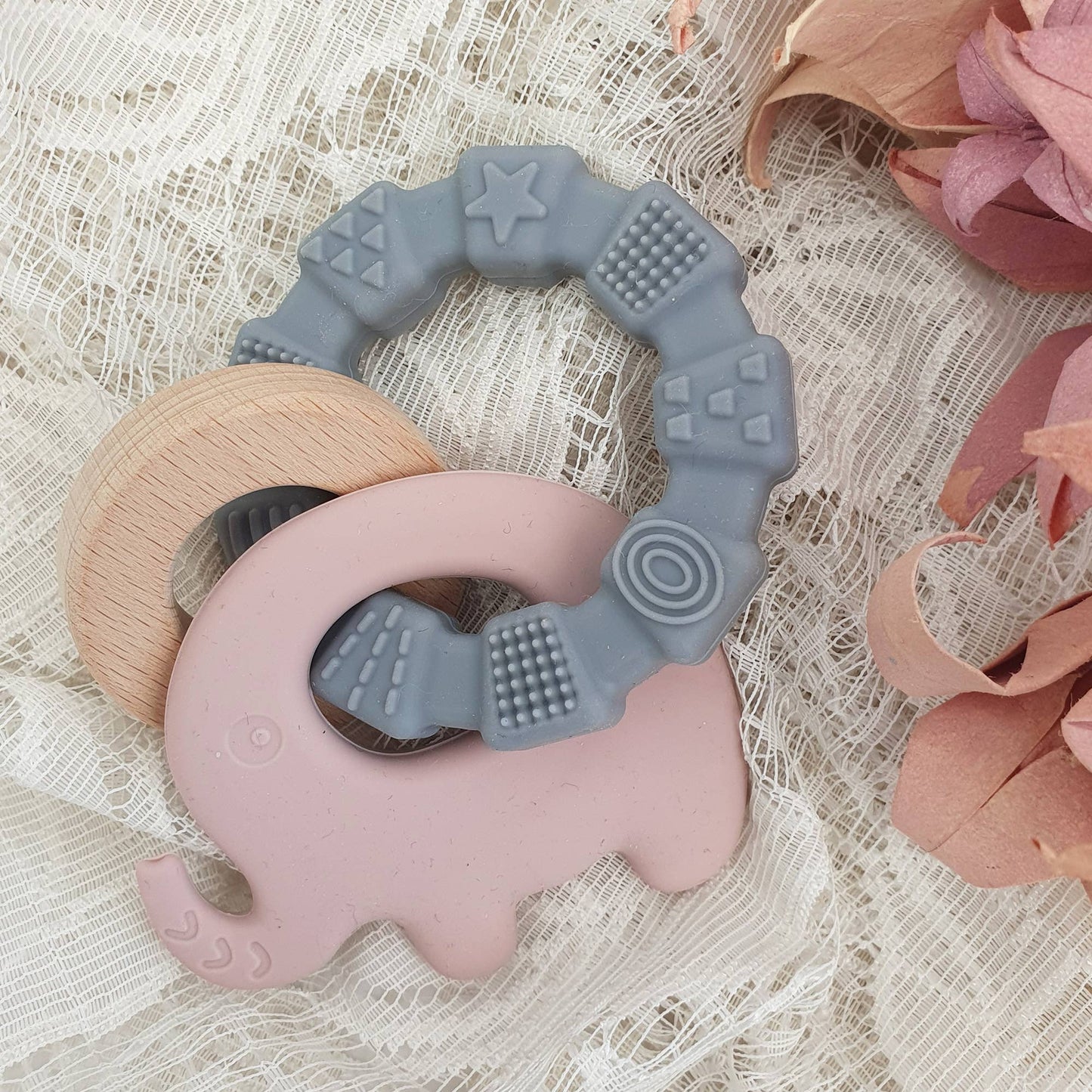 Summerville organic Silikonbitring Elefant