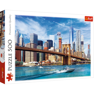 KÄRNAN, PUSSEL, TREFL - 500 BIT VIEW OF NEW YORK