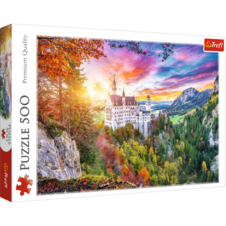 KÄRNAN, PUSSEL, TREFL - 500 BIT NEUSCHWANSTEIN CASTLE
