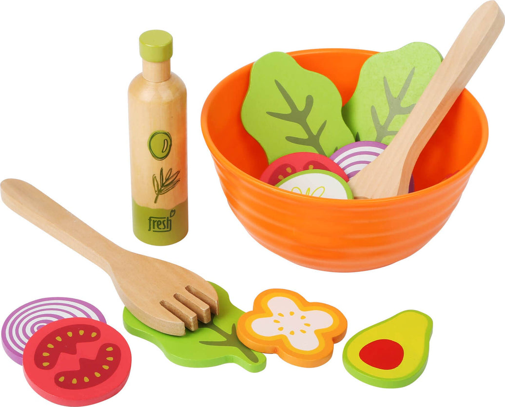 small foot Sallad spel set