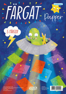 Kärnan - RITPACK FÄRGAT PAPPER