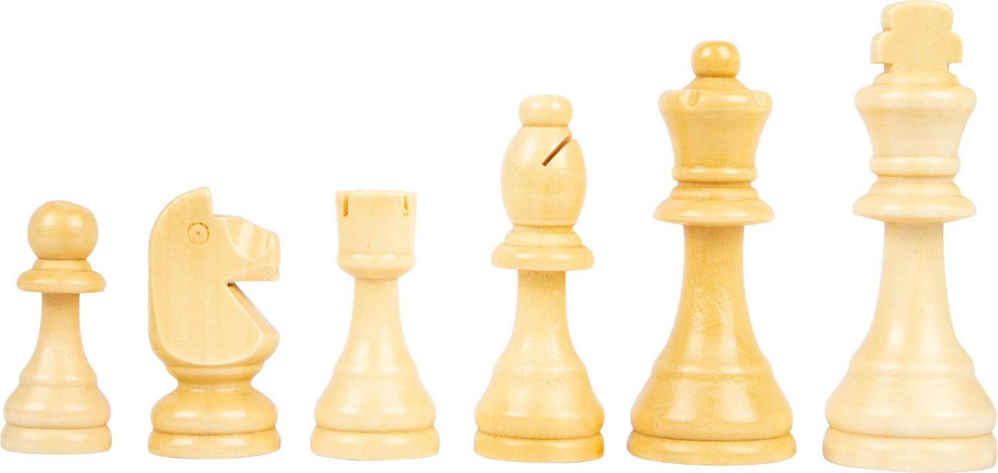 small foot Chess And Checkers XL | Brädspel | Trä