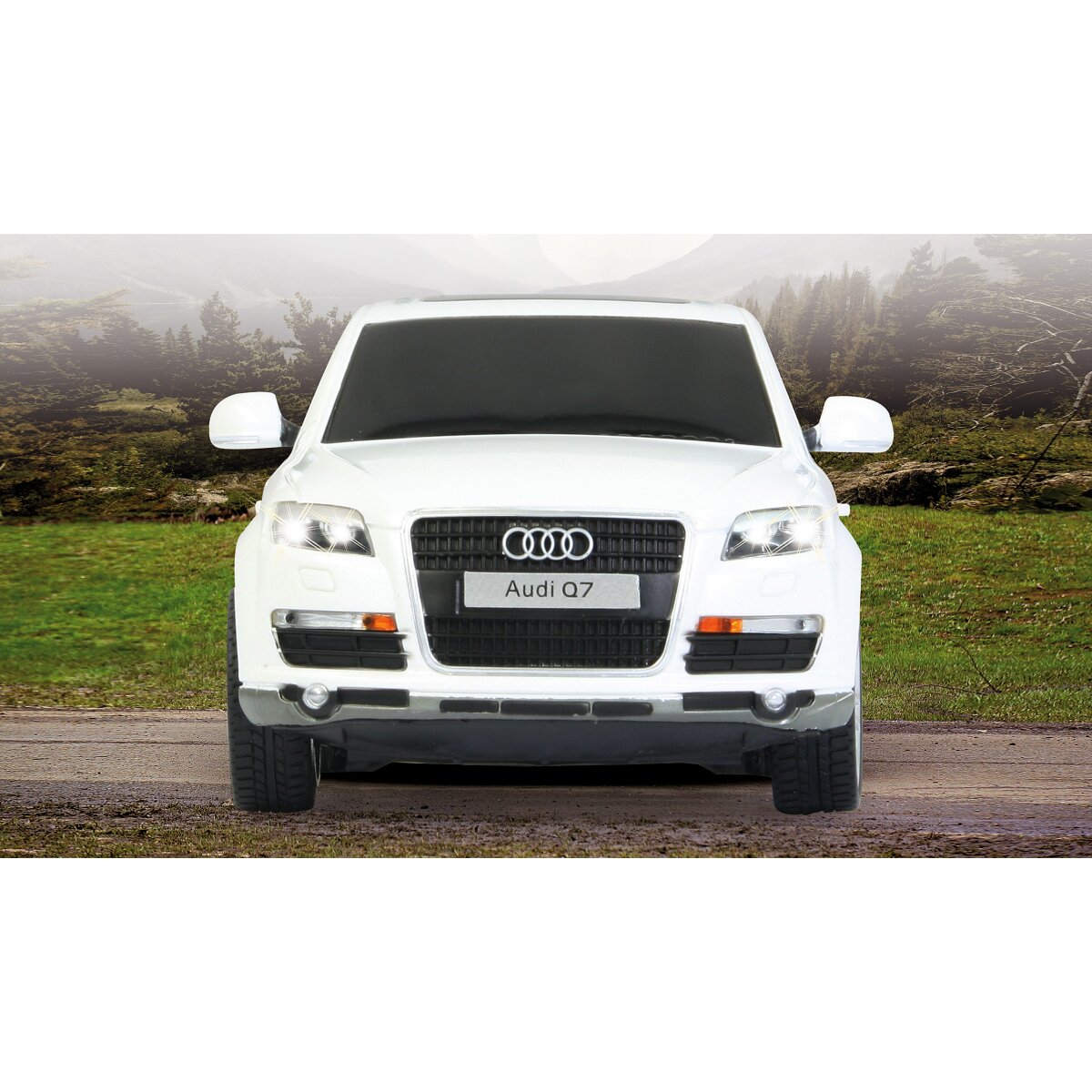 JAMARA Audi Q7 1:24 white 2,4GHz
