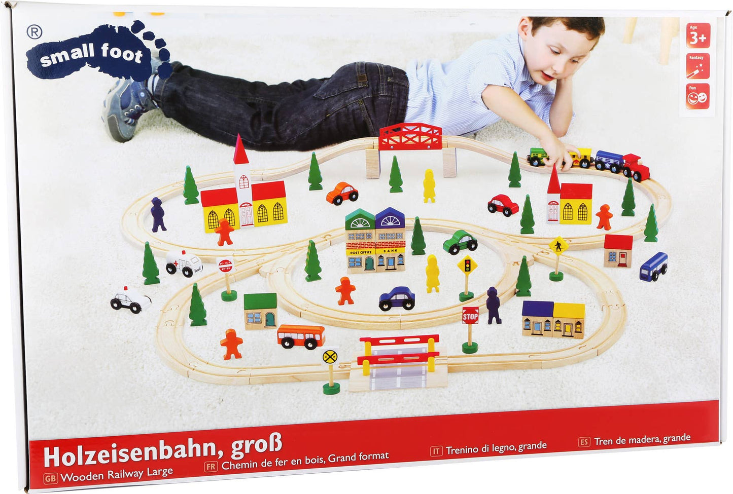 small foot Träjärnväg, Stor | Träjärnvägar |