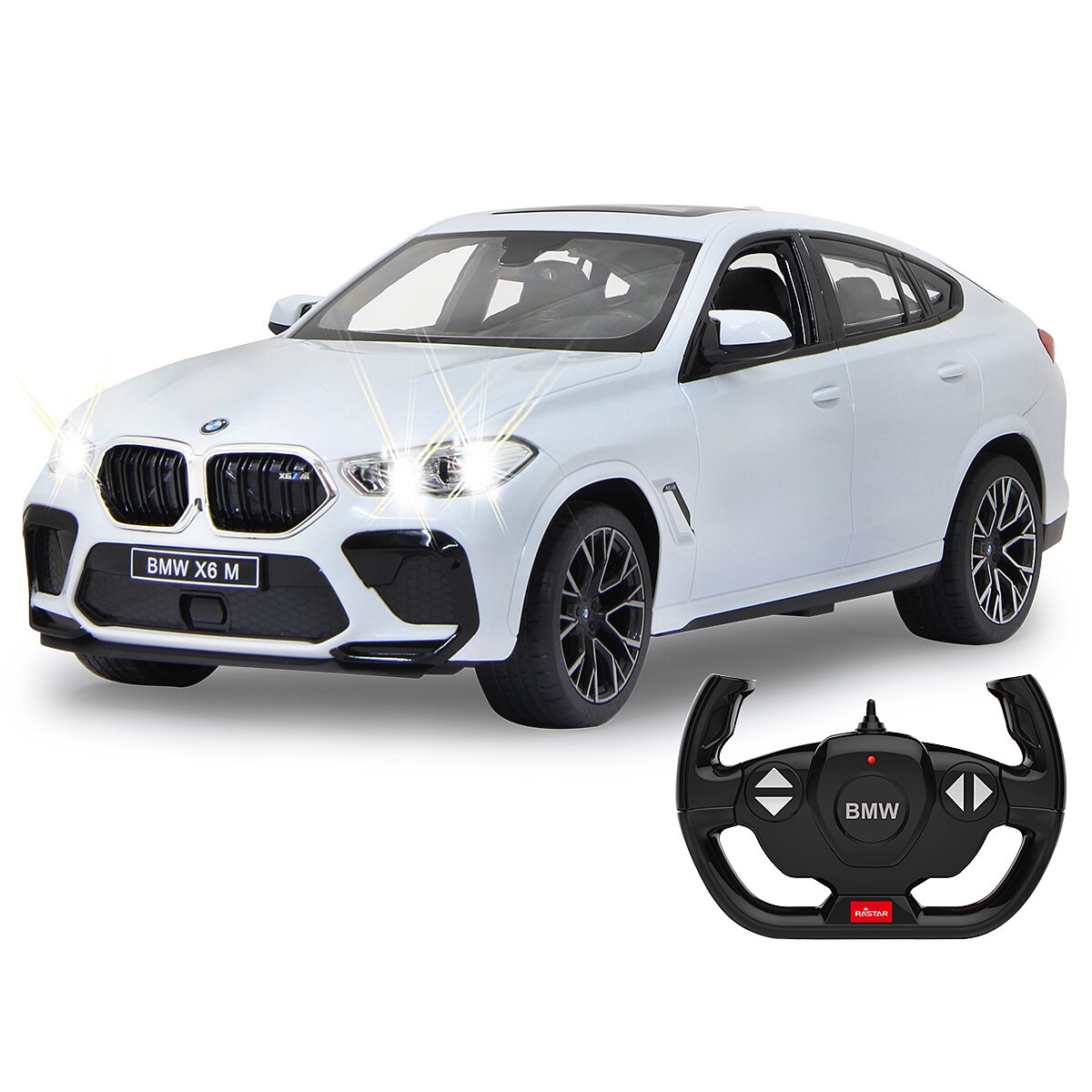 JAMARA BMW X6 M 1:14 white 2.4GHz