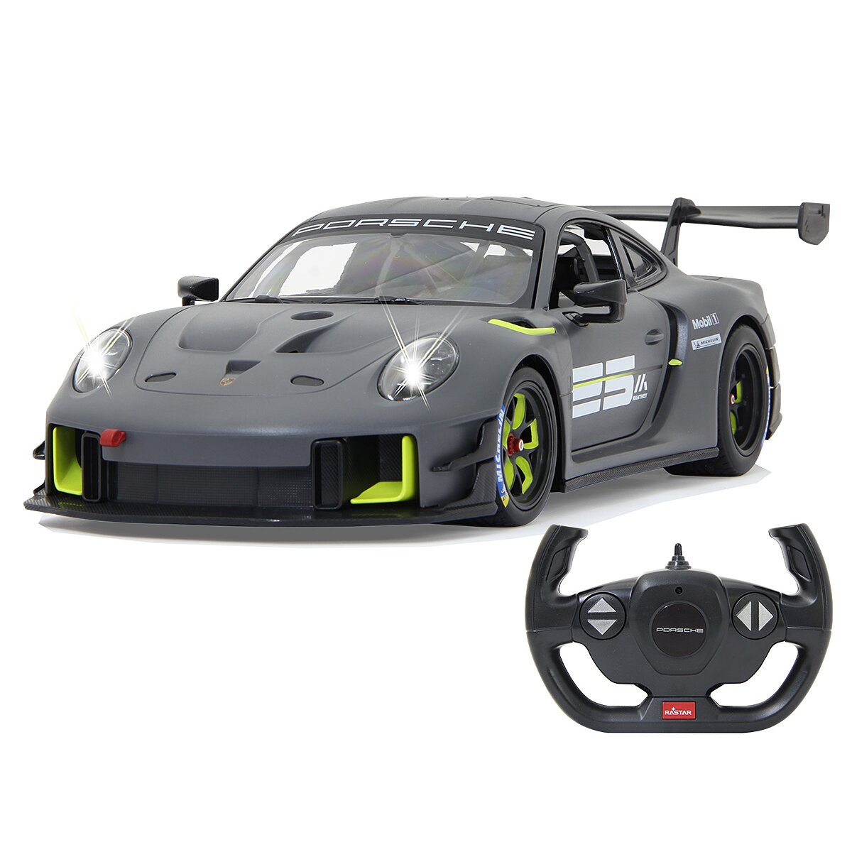 JAMARA Porsche 911 GT2 RS Clubsport 25 1:14 grau 2,4GHz Manual door