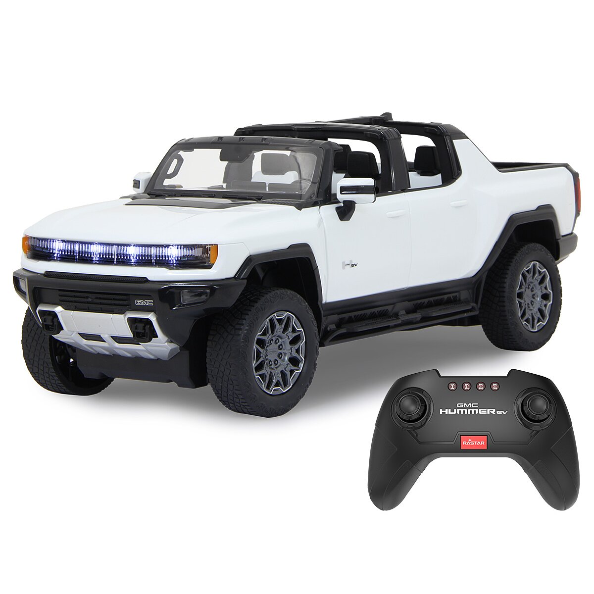JAMARA Hummer EV 1:16 white 2.4GHz Manual door