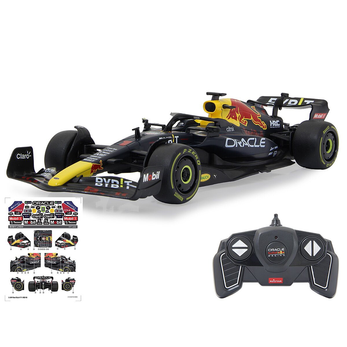 JAMARA Oracle Red Bull Racing RB18 1:18 dark blue 2,4GHz