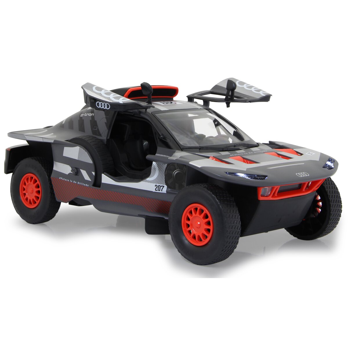 JAMARA AUDI RS Q e-tron E2 1:14 grey 2,4GHz Manual door Drift function