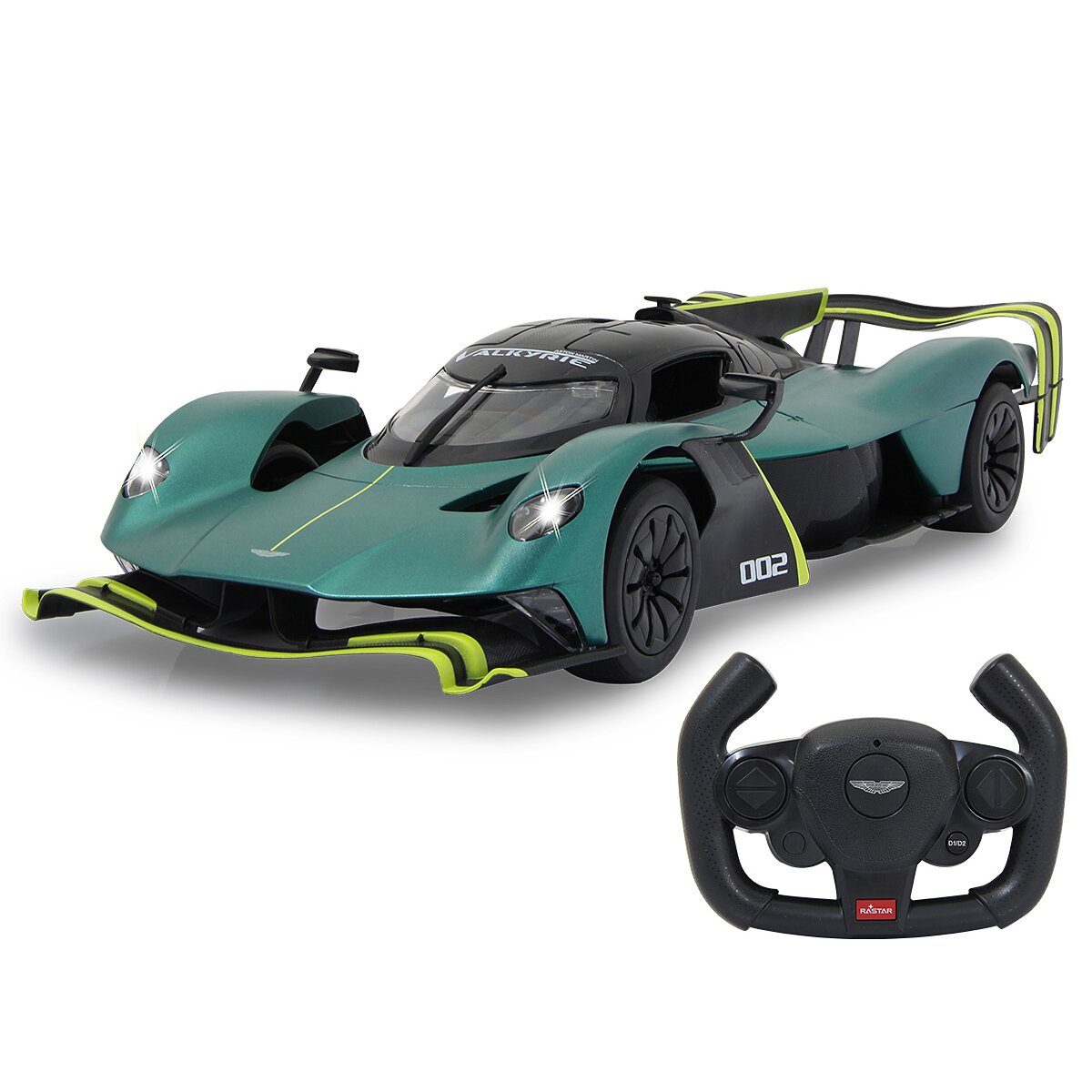 JAMARA Aston Martin Valkyrie AMR Pro 1:14 dark green 2,4GHz manual door