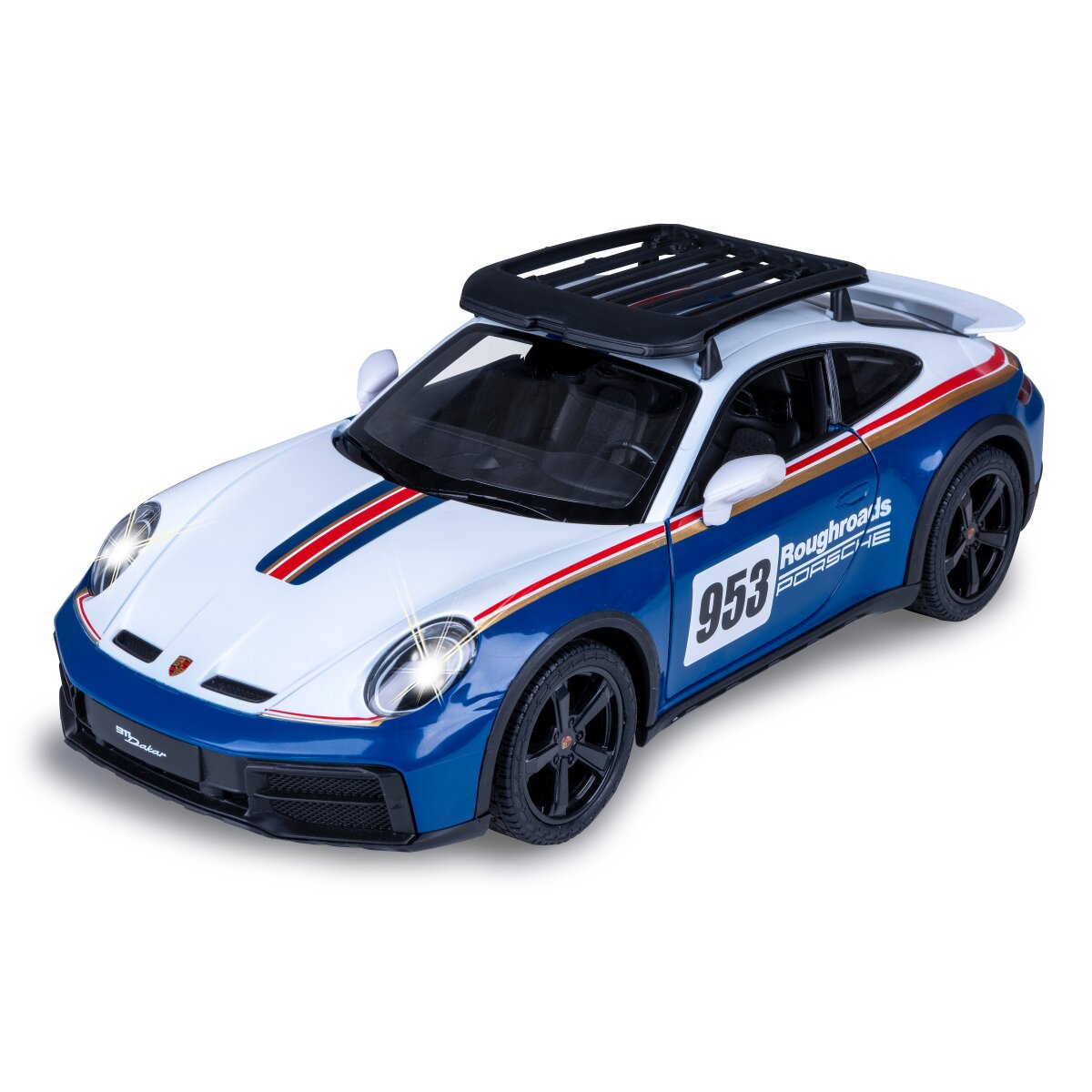 JAMARA Porsche 911 Dakar Performance 1:14 blue 2,4GHz door manual